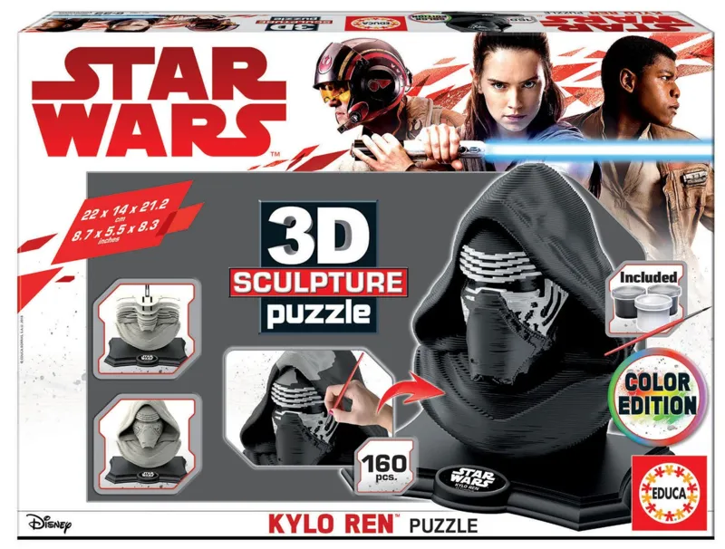 Puzzle Sculpture 3D - Star Wars Kylo Ren