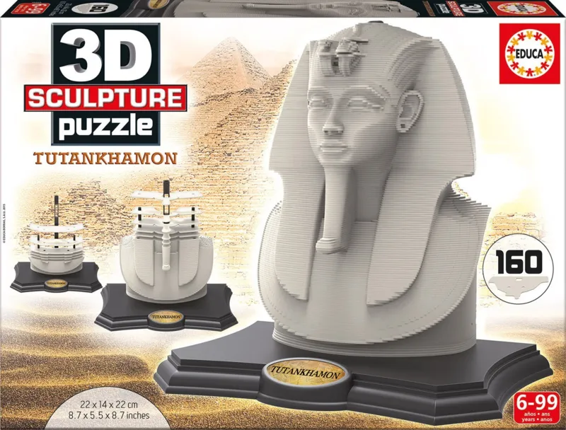 Puzzle Sculpture 3D - Toutankhamon