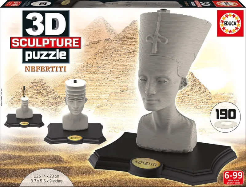 Puzzle 3D - Nefertiti