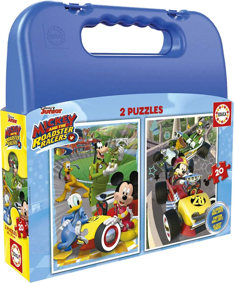 2 Puzzles - Mickey Roadster Racers
