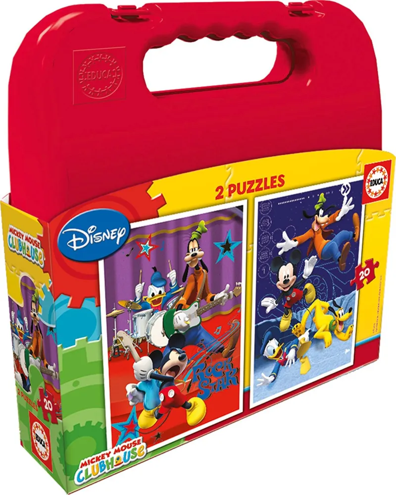 2 Puzzles - Mickey Mouse