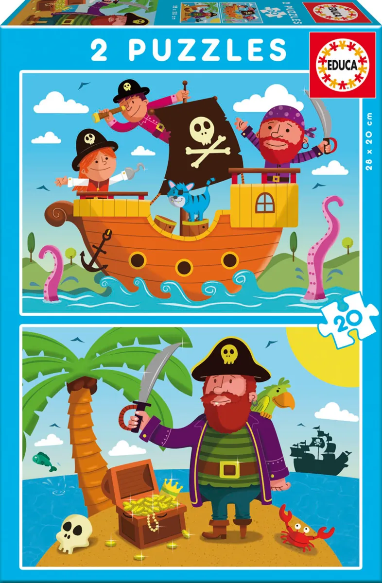 2 Puzzles - Pirates
