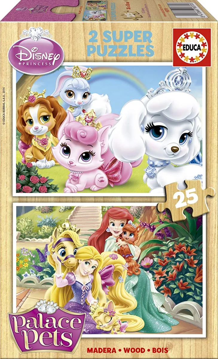 2 Puzzles en Bois - Palace Pets