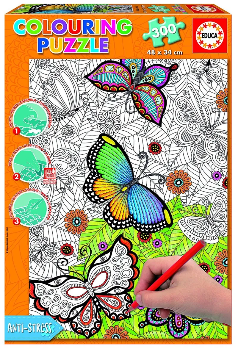 Puzzle à Colorier - All Good Things are Wild and Free