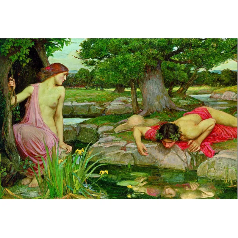 Waterhouse : Echo et Narcisse
