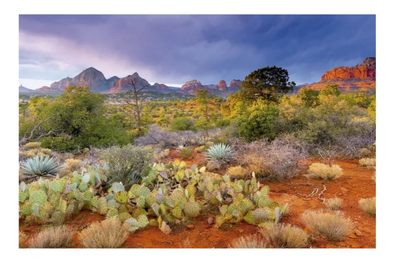 Coucher de Soleil à Red Rock, Arizona, Etats-unis