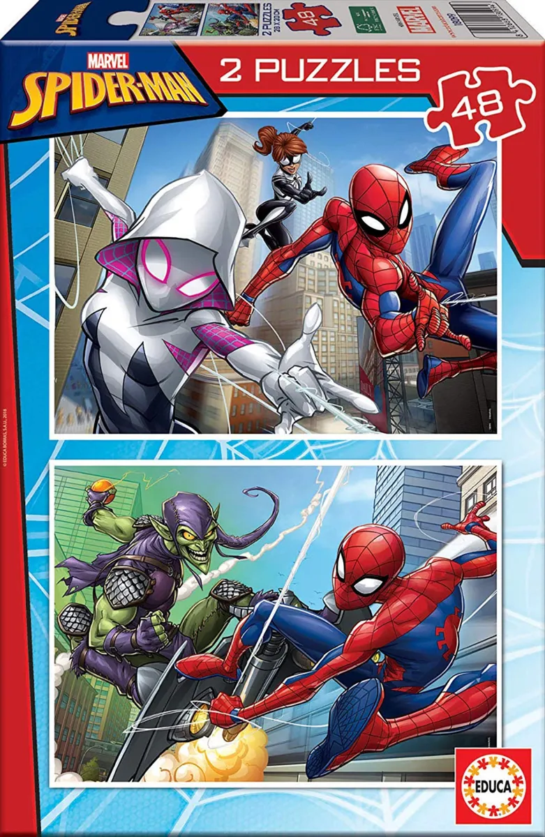 2 Puzzles - Spider-Man
