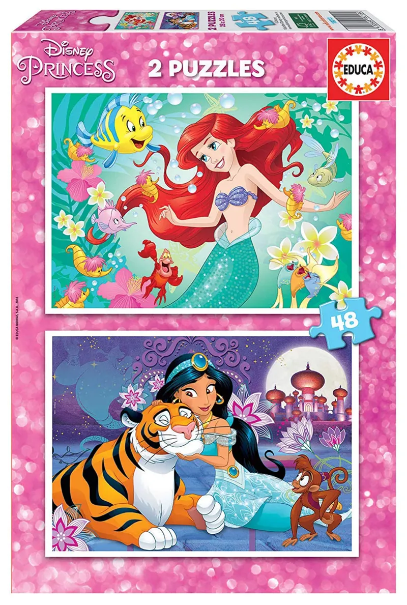 2 Puzzles - Disney Princess