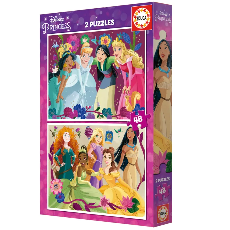 2 Puzzles - Disney Princess
