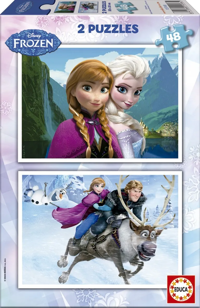 2 Puzzles - La Reine des Neiges
