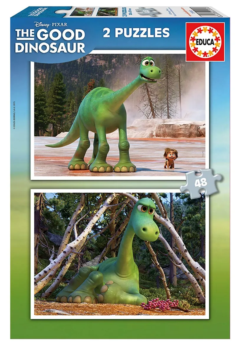 2 Puzzles - Disney Pixar - The Good Dinosaur
