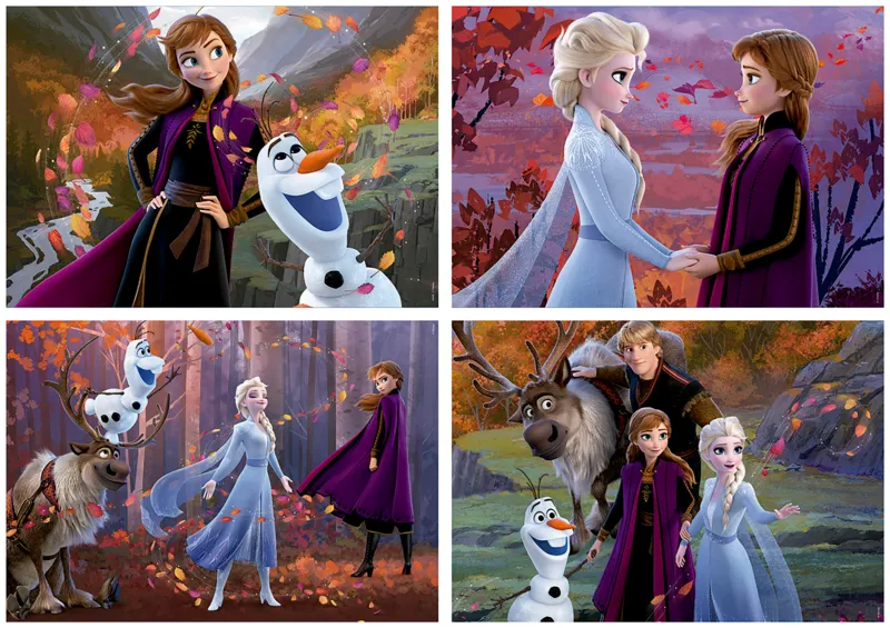 4 Puzzles - Frozen 2