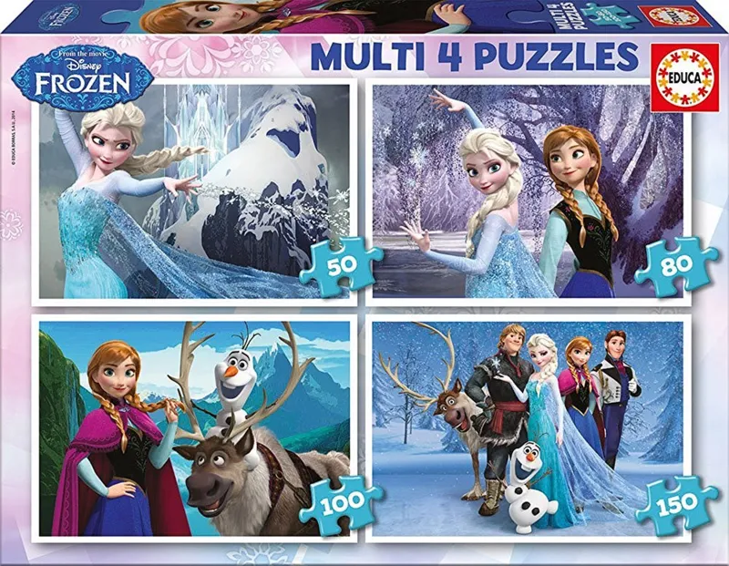 4 Puzzles - La Reine des Neiges