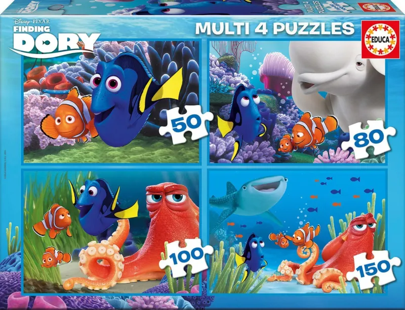 4 Puzzles - Finding Dory