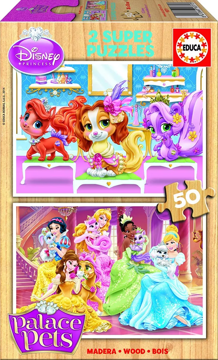 2 Puzzles en Bois - Palace Pets