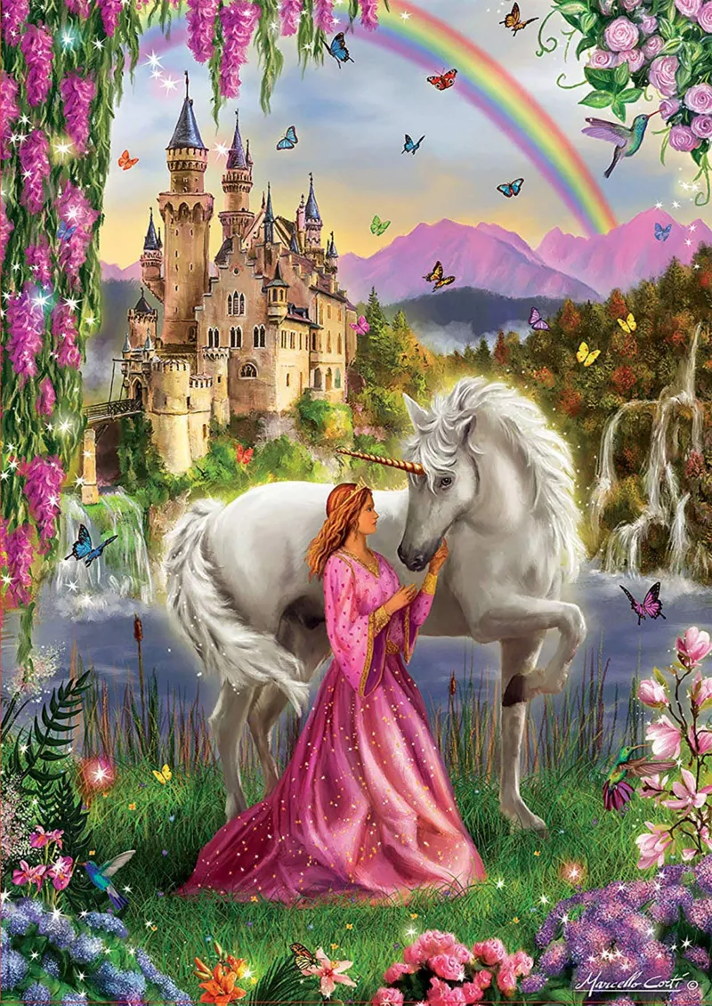 Princesse et Licorne