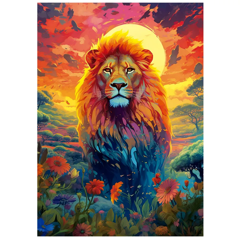 Regard Majestueux du Lion