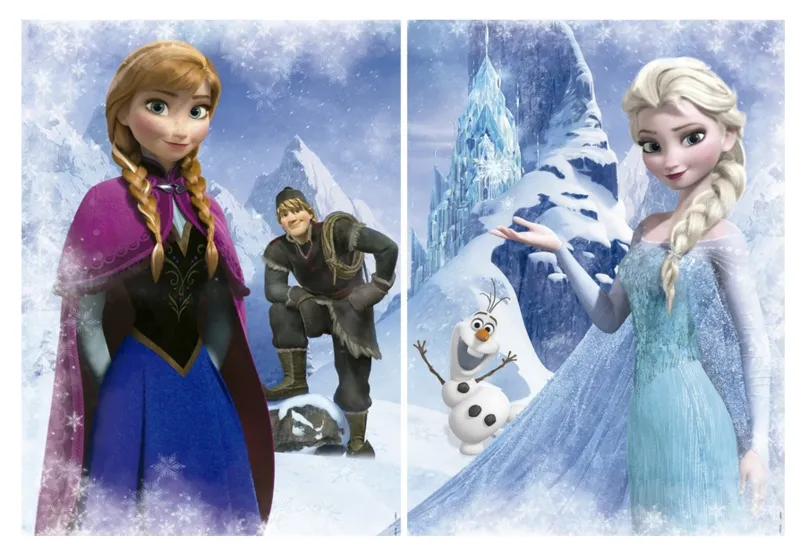 2 Puzzles - La Reine des Neiges
