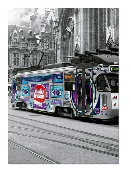 Tram de Gand, Belgique