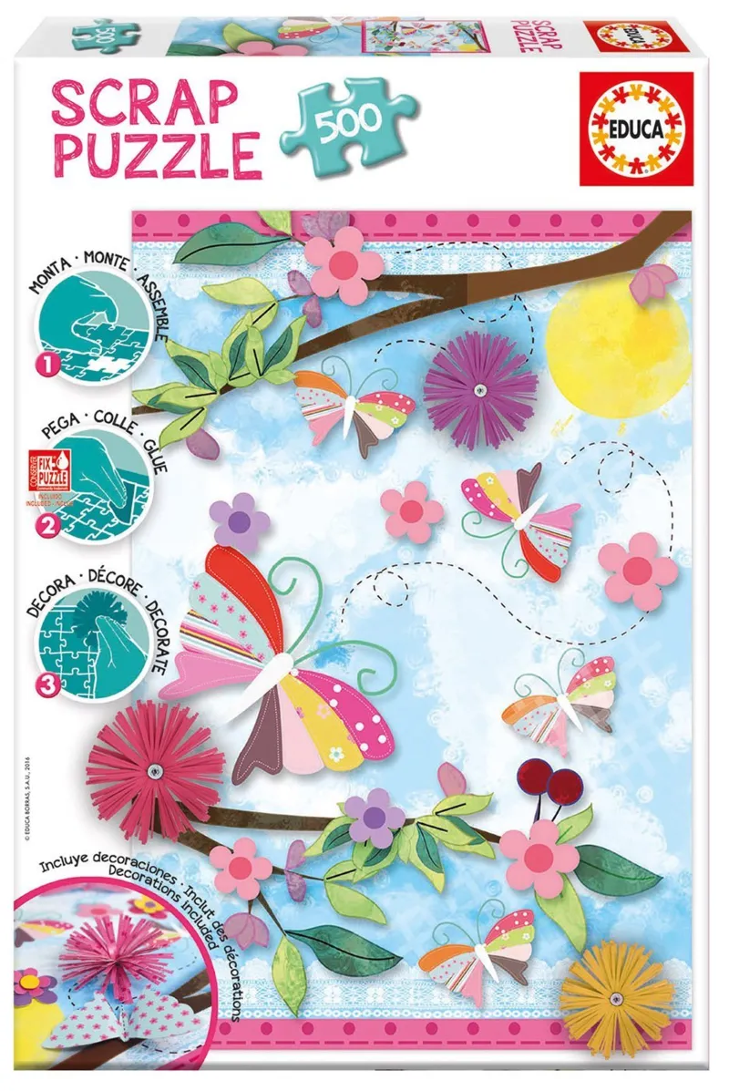 Scrap Puzzle - Garden Art