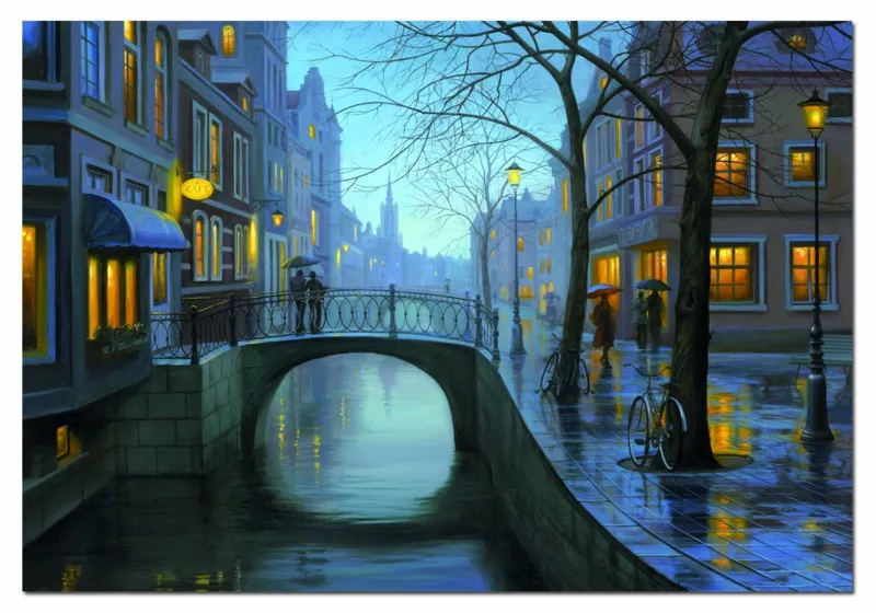 Eugène Lushpin : Soir de Pluie