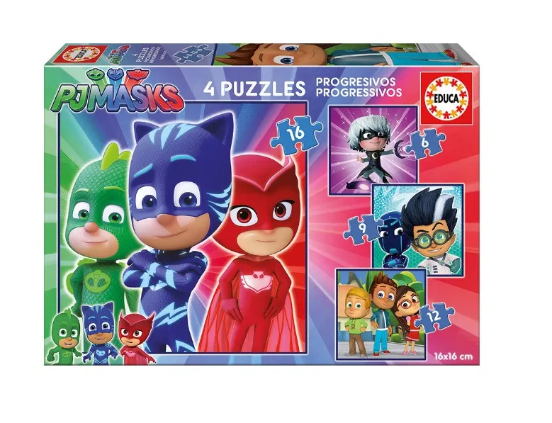 4 Puzzles - PJ Masks
