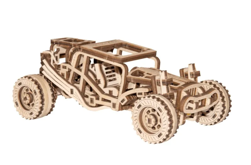 Puzzle 3D en Bois - Buggy