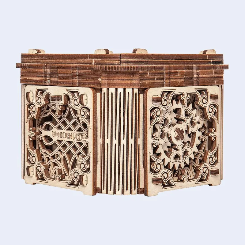 Puzzle 3D en Bois - Mystery Box