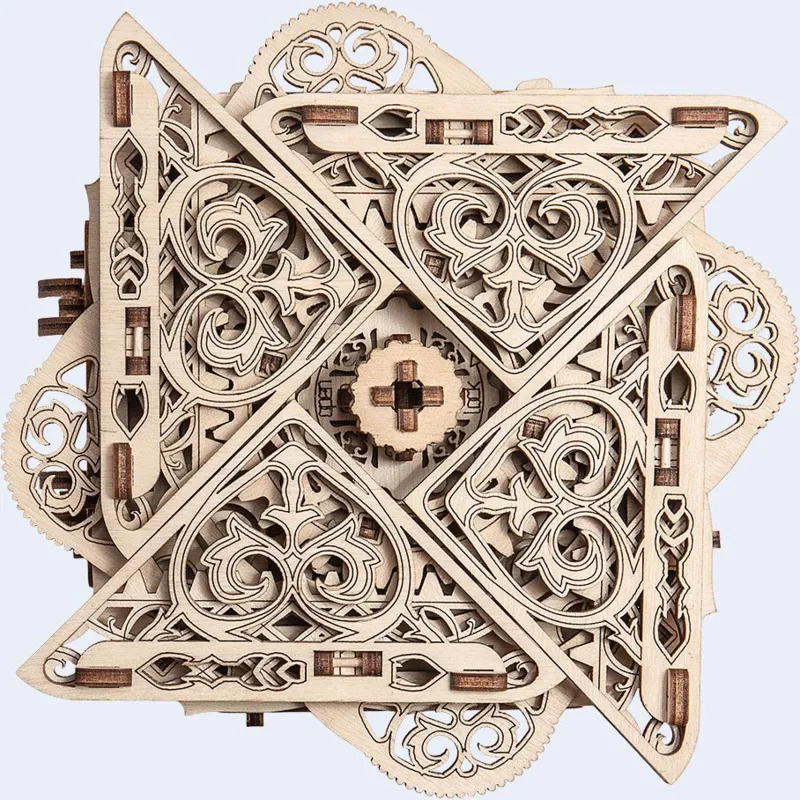 Puzzle 3D en Bois - Mystery Box