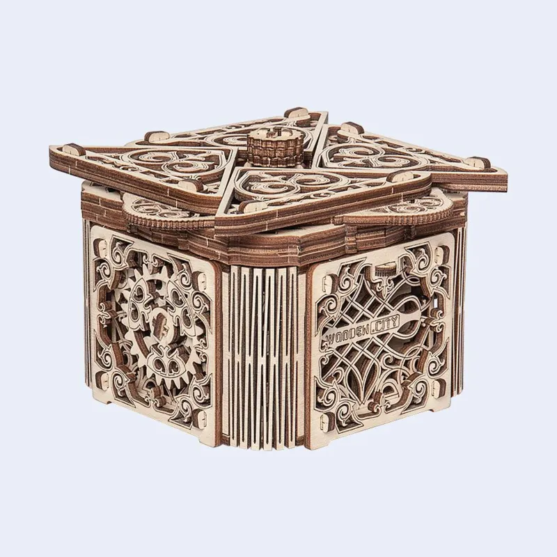 Puzzle 3D en Bois - Mystery Box