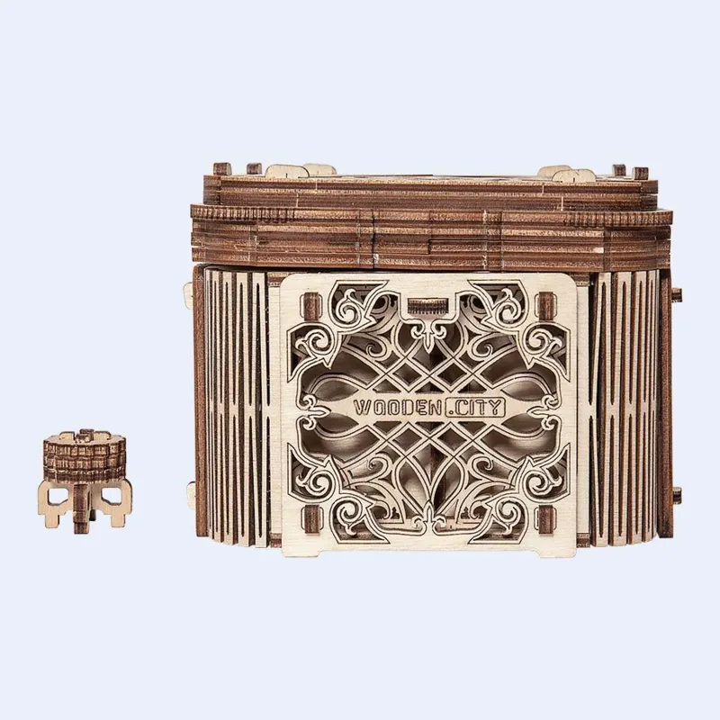 Puzzle 3D en Bois - Mystery Box