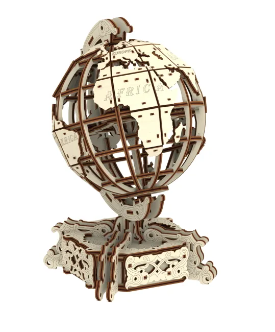 Puzzle 3D en Bois - World Globe