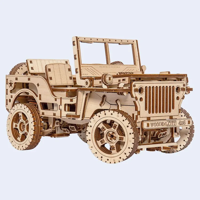 Puzzle 3D en Bois - 4x4