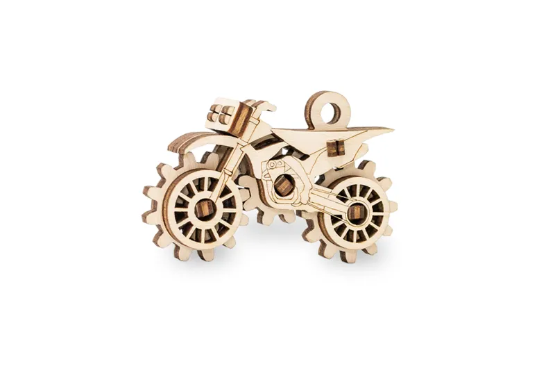 Puzzle 3D en Bois - Crossbike