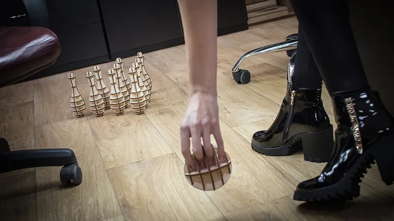 Puzzle 3D en Bois - Mini Bowling