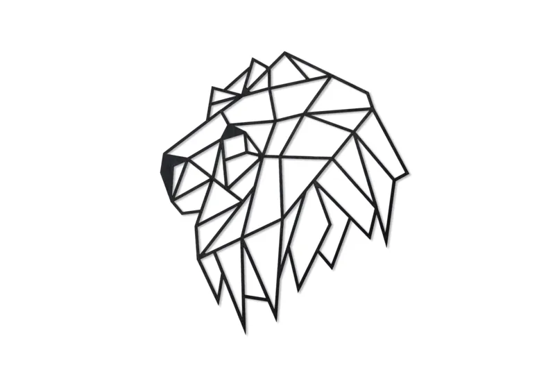 Puzzle en Bois - Lion Head