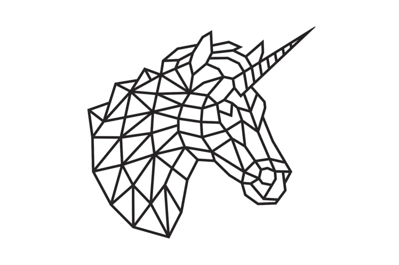 Puzzle en Bois - Licorne