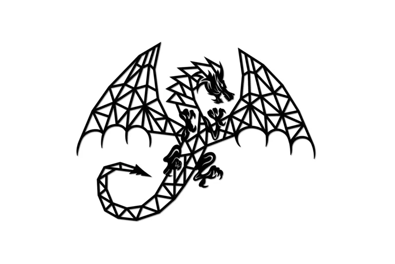 Puzzle en Bois - Dragon