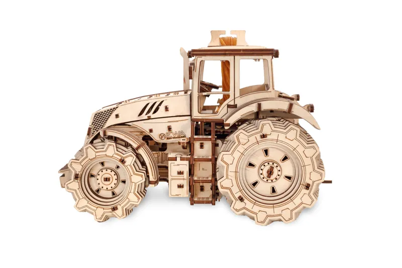 Puzzle en Bois - Tracteur