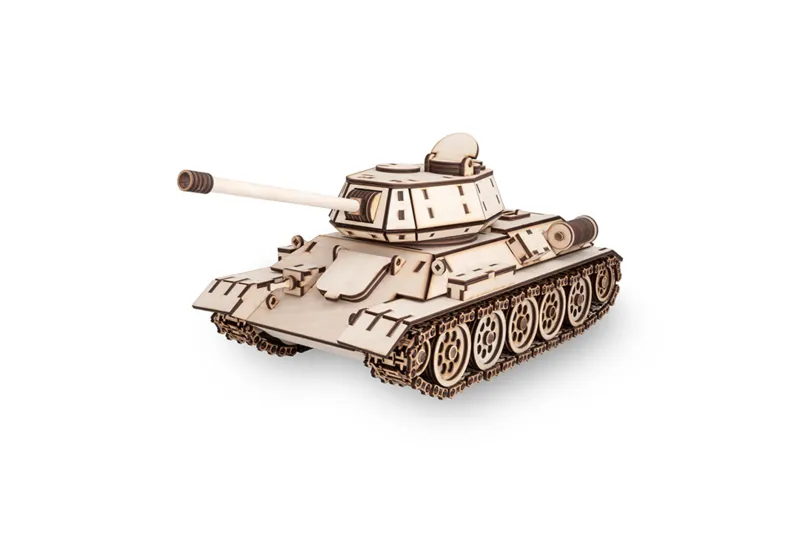 Puzzle 3D en Bois - T34
