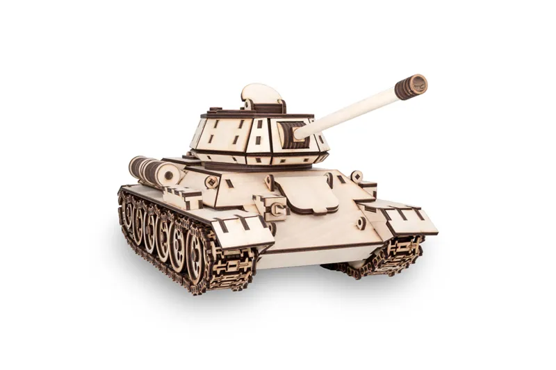 Puzzle 3D en Bois - T34