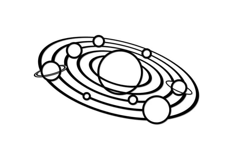 Puzzle en Bois - Solar System