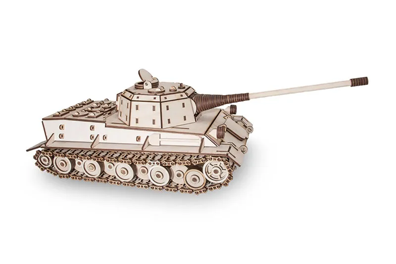 Puzzle 3D en Bois - Tank Lowe