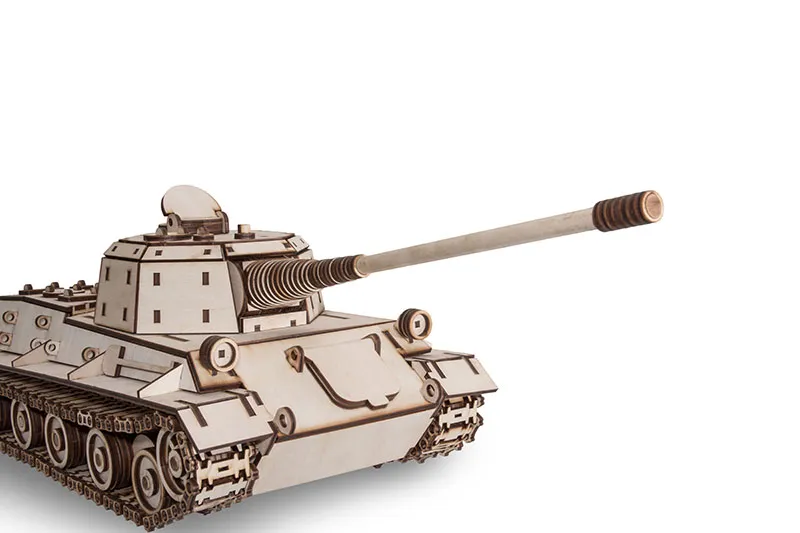 Puzzle 3D en Bois - Tank Lowe