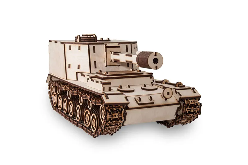 Puzzle 3D en Bois - Tank SAU212