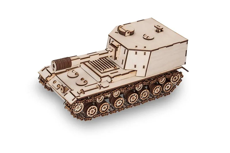 Puzzle 3D en Bois - Tank SAU212