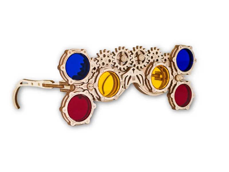 Puzzle 3D en Bois - Lunettes 'Goggles Triangle'