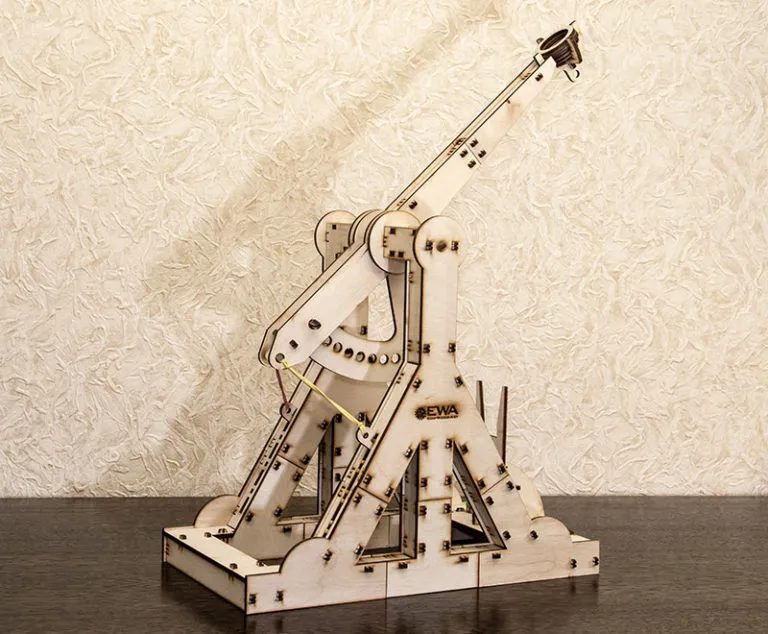 Puzzle 3D en Bois - Trébuchet