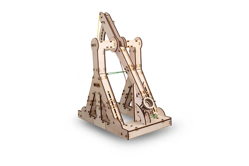 Puzzle 3D en Bois - Trébuchet