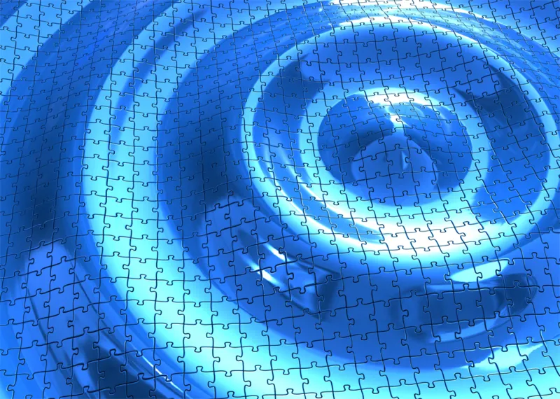 Puzzle-Puzzle² - Le Deuxième Puzzle avec un Motif de Puzzle